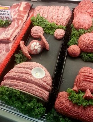 Illustration for article titled Feast your eyes on some crazy ground meat art